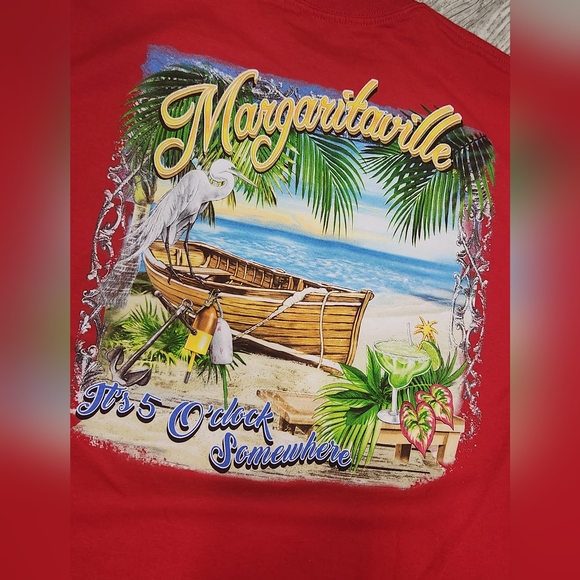 Jimmy Buffet's Margaritaville - It's Five O'clock Somewhere t-shirt - Size SM - Picture 2 of 6